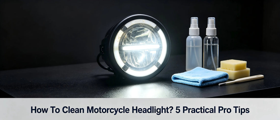 How To Clean Motorcycle Headlight? 5 Practical Pro Tips