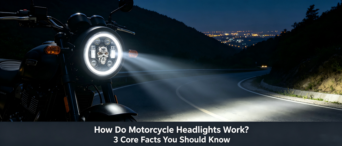 How Do Motorcycle Headlights Work? 3 Core Facts You Should Know