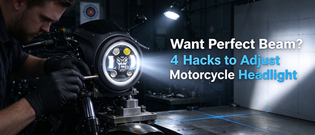 Want Perfect Beam? 4 Hacks to Adjust Motorcycle Headlight