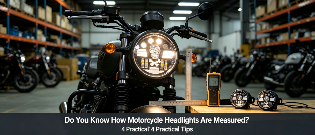 Do You Know How Motorcycle Headlights Are Measured? 4 Practical Tips