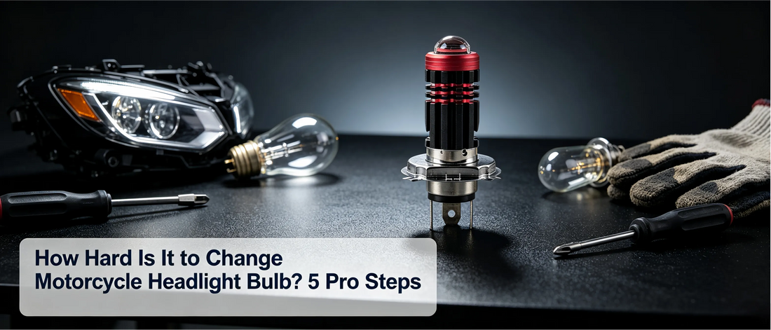 How Hard Is It to Change Motorcycle Headlight Bulb? 5 Pro Steps