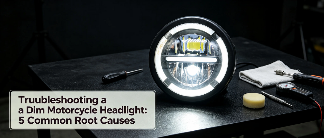 Troubleshooting a Dim Motorcycle Headlight: 5 Common Root Causes