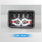 5 Inch Dual Lens Signal CG125 Square Headlight HL5-7004