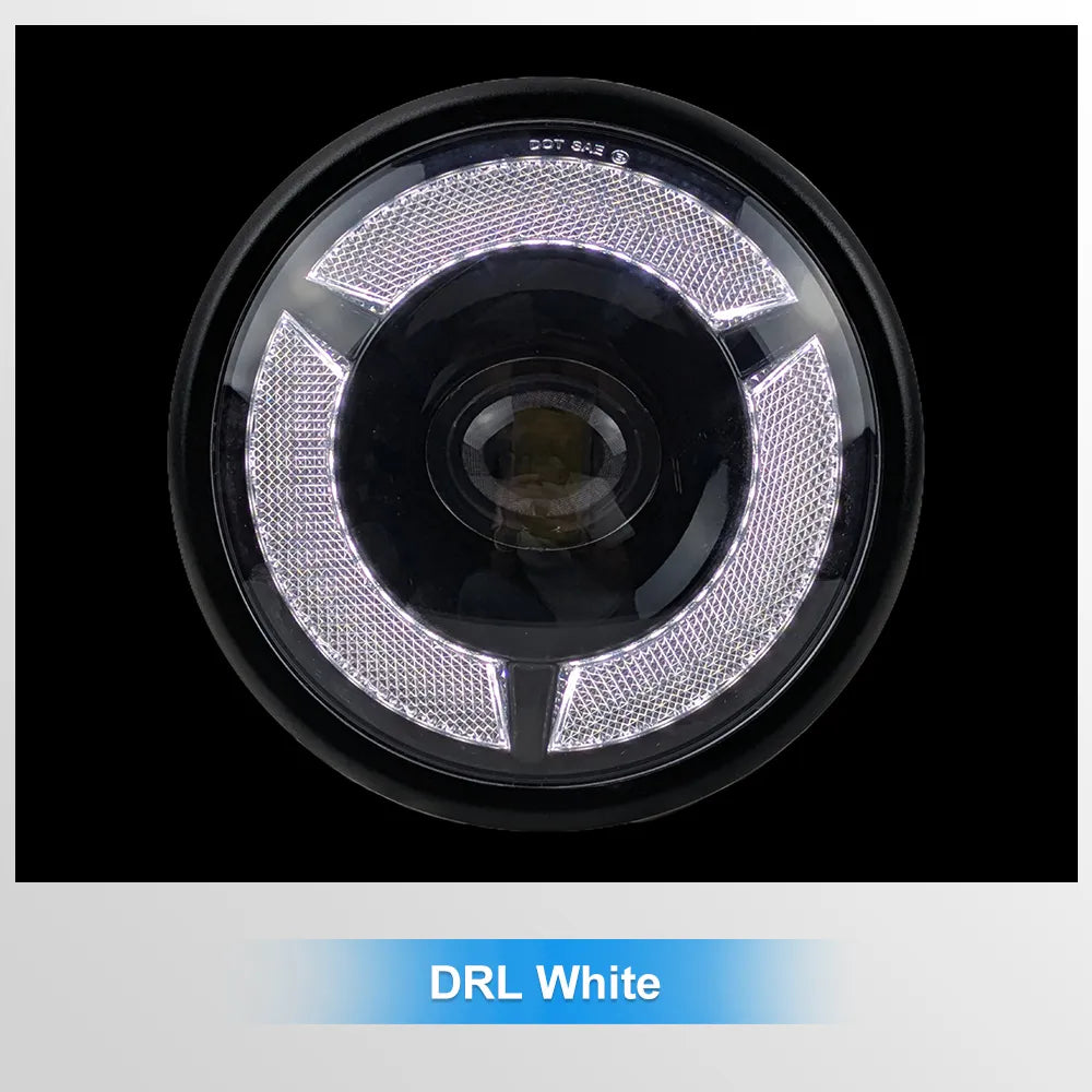 5.75 Inch Segmented Halo LED Headlight HL5.75-3007