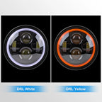 5.75 Inch Dual Lens Halo LED Headlight HL5.75-3008