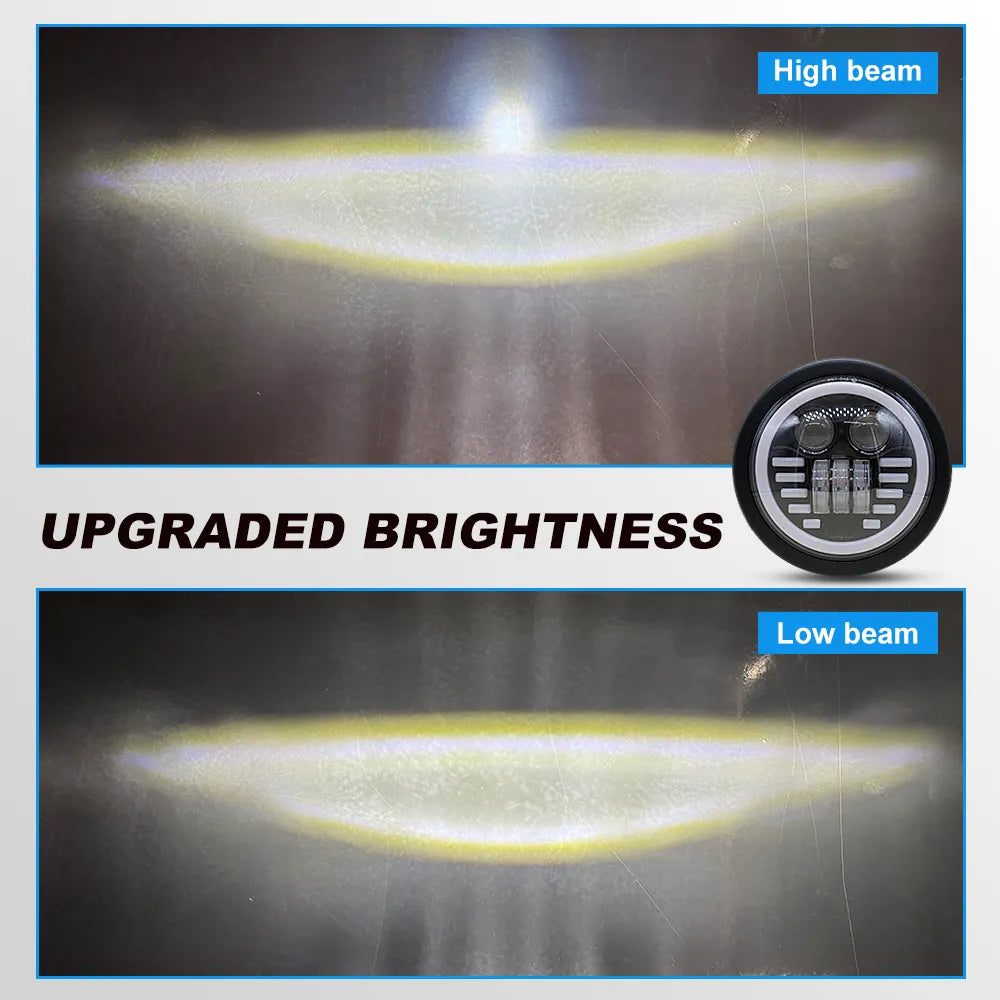 5.75 Inch Turn Signal LED Headlight HL5.75-3003