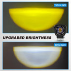 Square LED Motorcycle Spotlight SL-3002