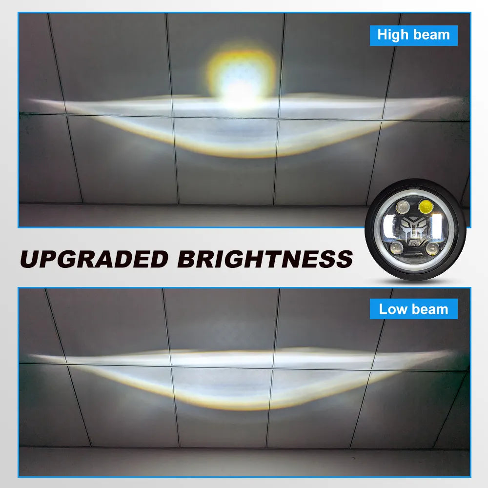 5.75 Inch Autobot RGB LED Headlight HL5.75-3009