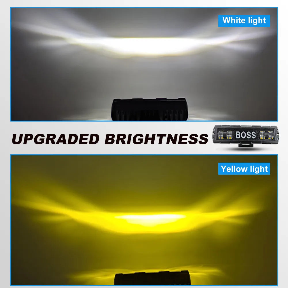 BOSS Logo Aluminum LED Work Light 6001