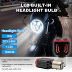 16W Aluminum Motorbike Headlamp CBL-DP-069