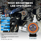 Cat Ear LED Motorcycle Spotlight SL-3003