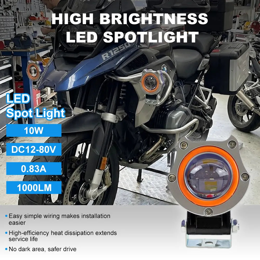 Cat Ear LED Motorcycle Spotlight SL-3003