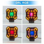 Square Wolf RGB Aluminum LED Work Light 8006‑1