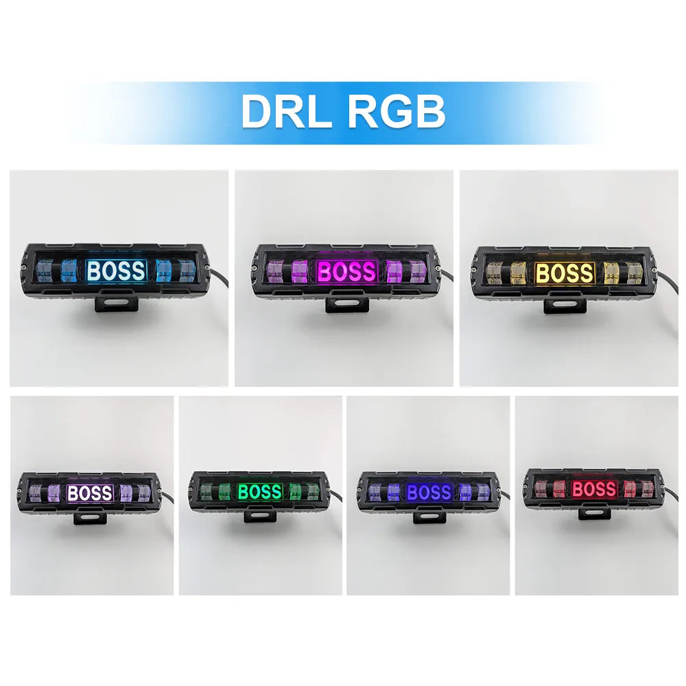 BOSS Logo Aluminum LED Work Light 6001