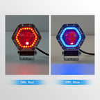 Gear Aluminum Shell LED Motorcycle Spotlight SL-3004