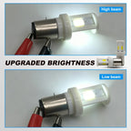 800LM White Ceramic Motorbike LED Bulb CBL-DP-023