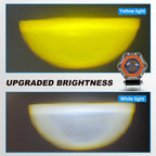 Hexagonal LED Motorcycle Spotlight SL-3001