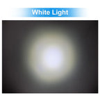 Round Wolf RGB Aluminum LED Work Light 8007‑1