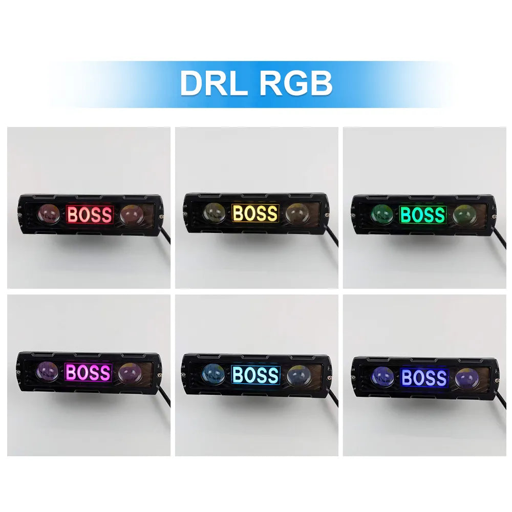 Dual Lens BOSS Aluminum LED Work Light 6002