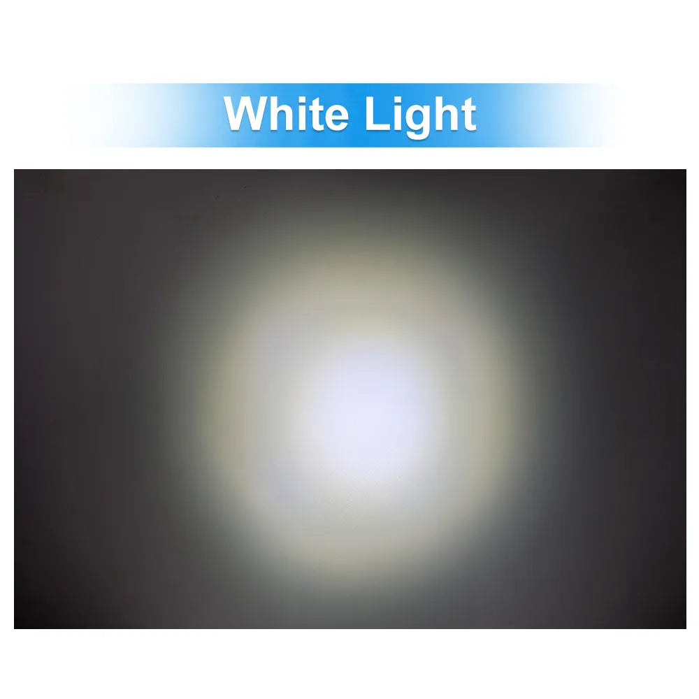 Round Yellow DRL LED Work Light 8005