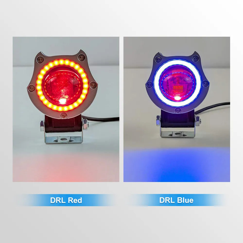 Cat Ear LED Motorcycle Spotlight SL-3003