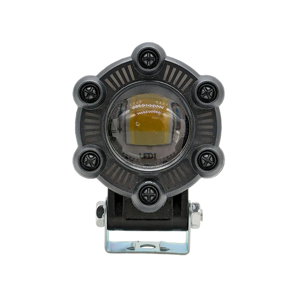 Six Screw RGB LED Motorcycle Spotlight SL-3008