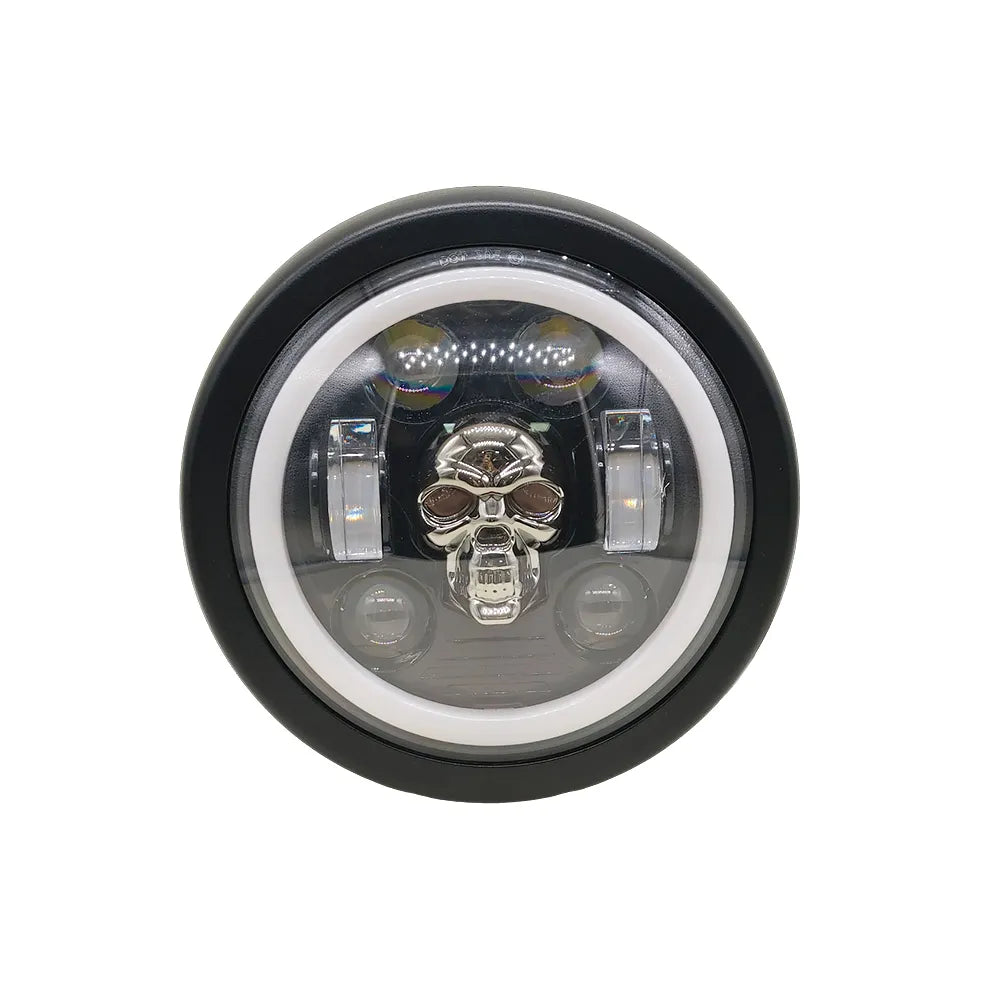 5.75 Inch Skull LED Headlight HL5.75-3004