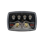 4 Inch Turn Signal Honda Moto Square Headlight HL4-5004