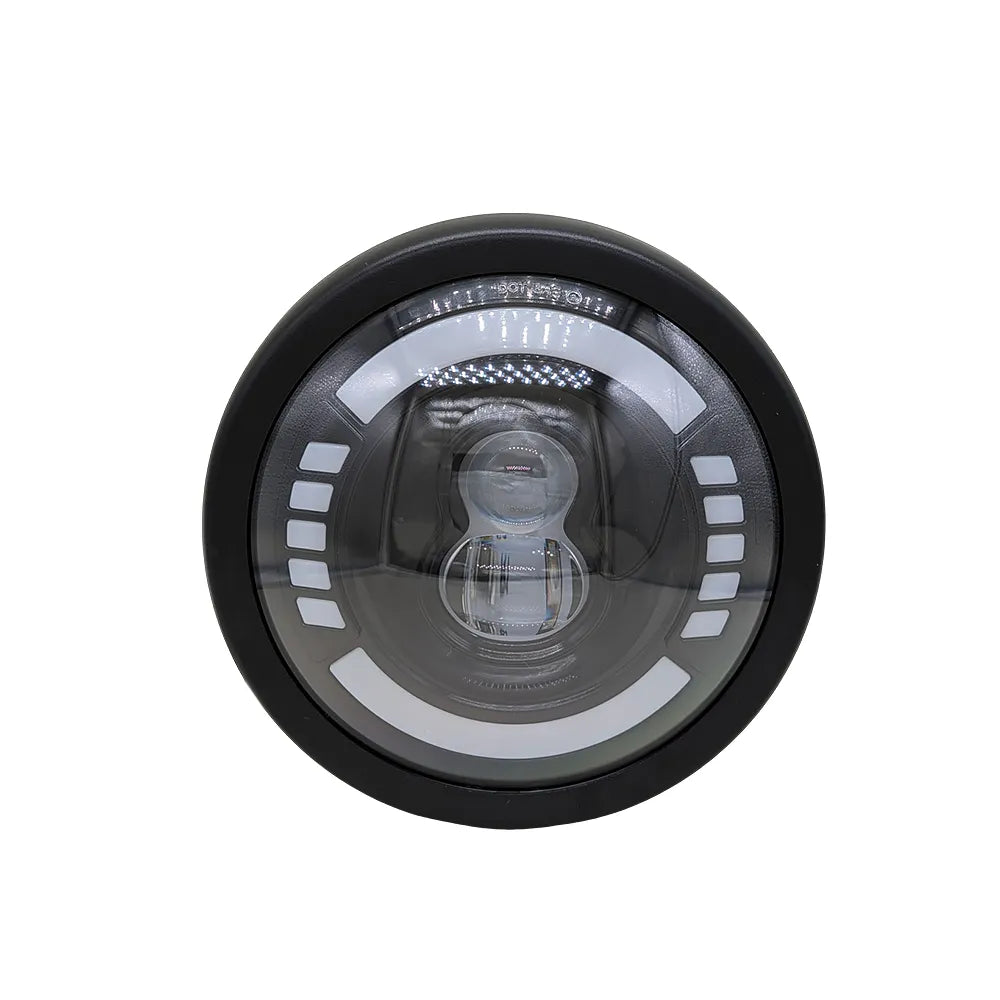 5.75 Inch Round Dual Ring LED Headlight HL5.75-3006