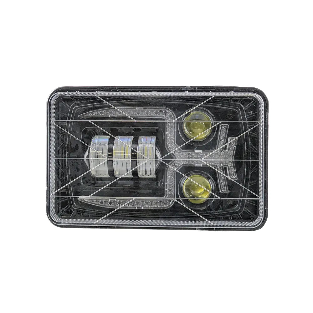 5 Inch Color‑Changing Moto LED Square Headlight HL5-7005