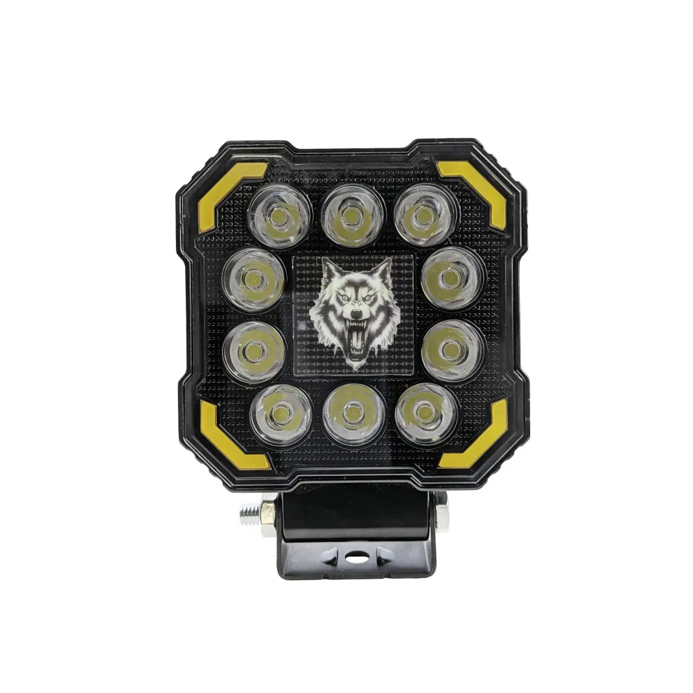 Square Wolf RGB Aluminum LED Work Light 8006‑1