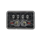 5 Inch Dual Lens Signal CG125 Square Headlight HL5-7004