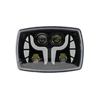 Rectangle Y‑DRL LED Motorbike Headlight HL4‑5017