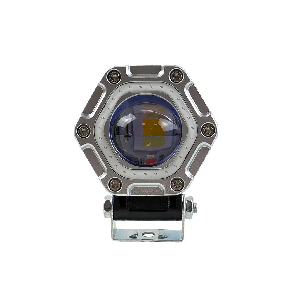 Hexagonal LED Motorcycle Spotlight SL-3001