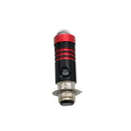 Red Black 10W Aluminum Motorbike Headlight Bulb CBL-DP-071