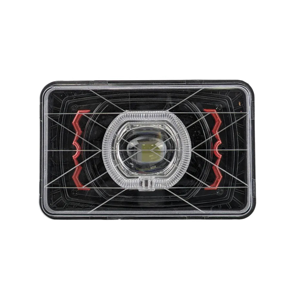 5 Inch Rectangular Dual-Color Moto Headlight HL5-7002