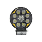 Round Wolf RGB Aluminum LED Work Light 8007‑1