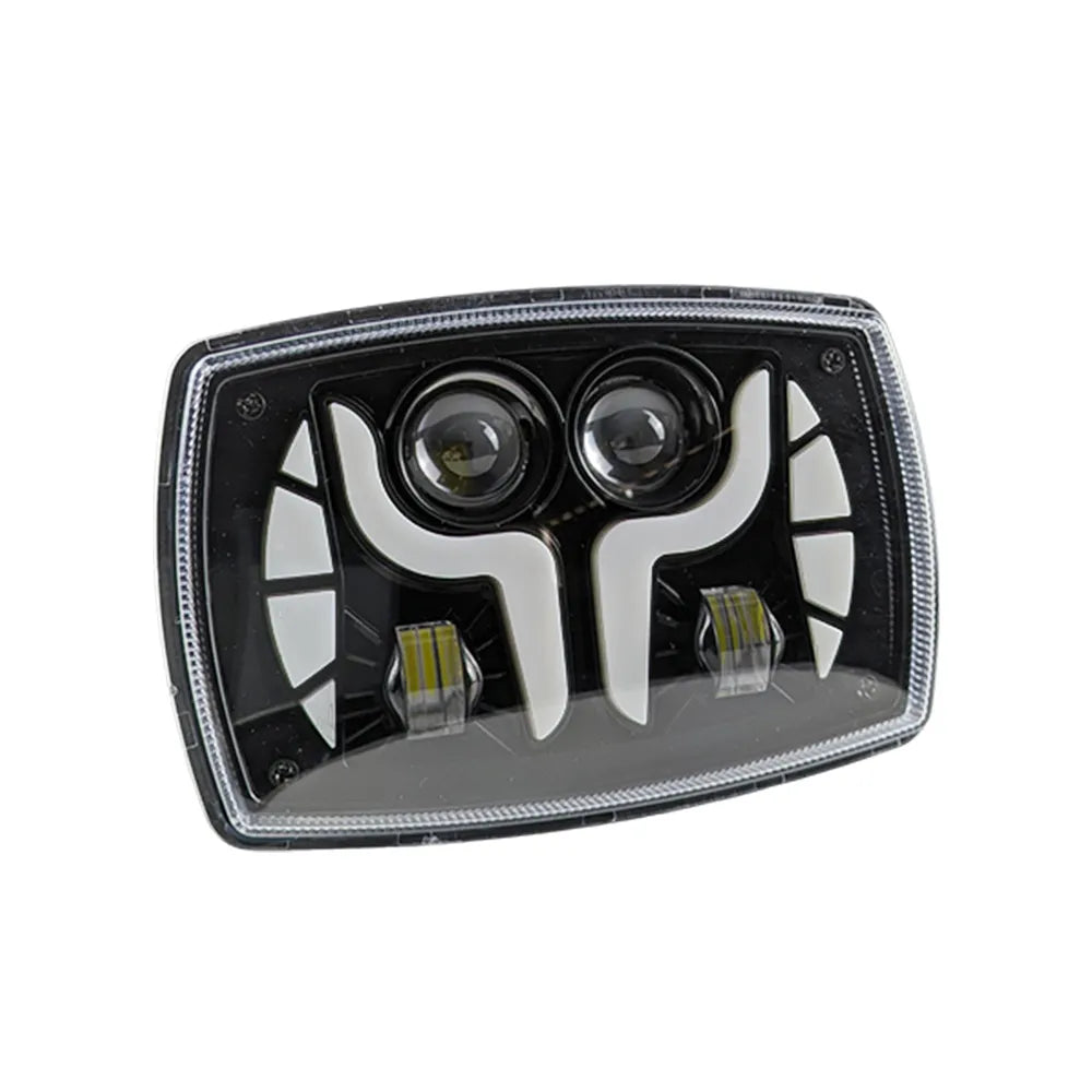 Rectangle Y‑DRL LED Motorbike Headlight HL4‑5017