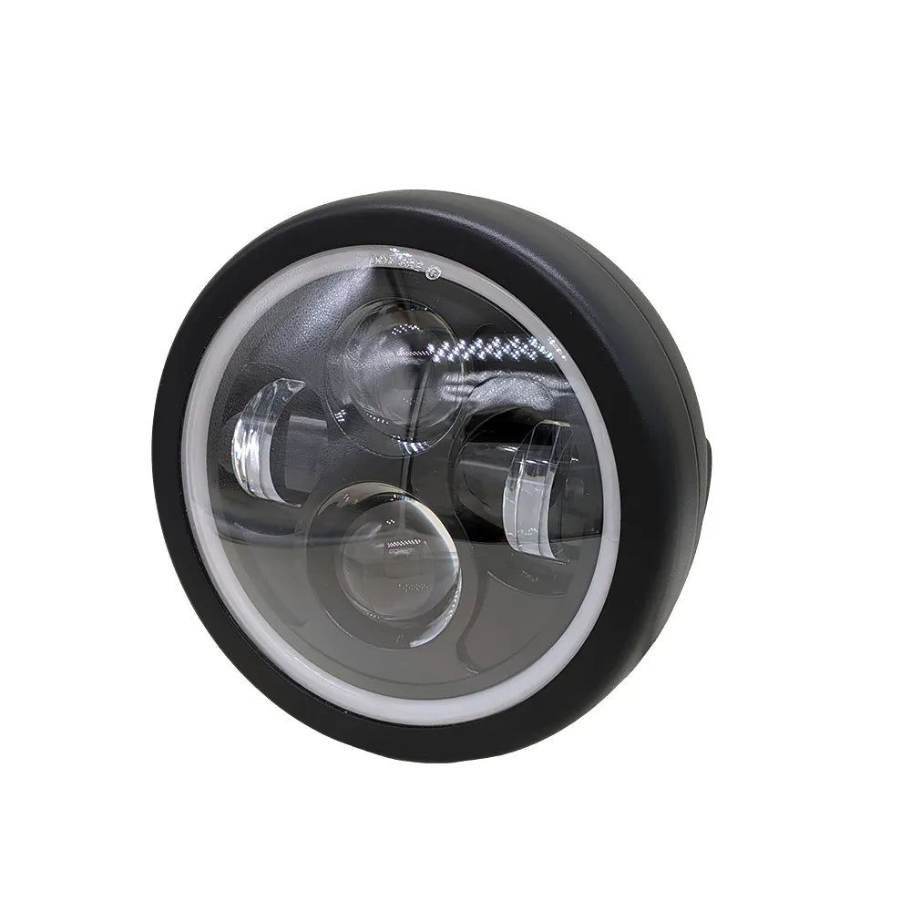5.75 Inch Dual Lens Halo LED Headlight HL5.75-3008