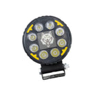 Round Wolf RGB Aluminum LED Work Light 8007‑1