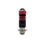 Red Black 10W Aluminum Motorbike Headlight Bulb CBL-DP-071