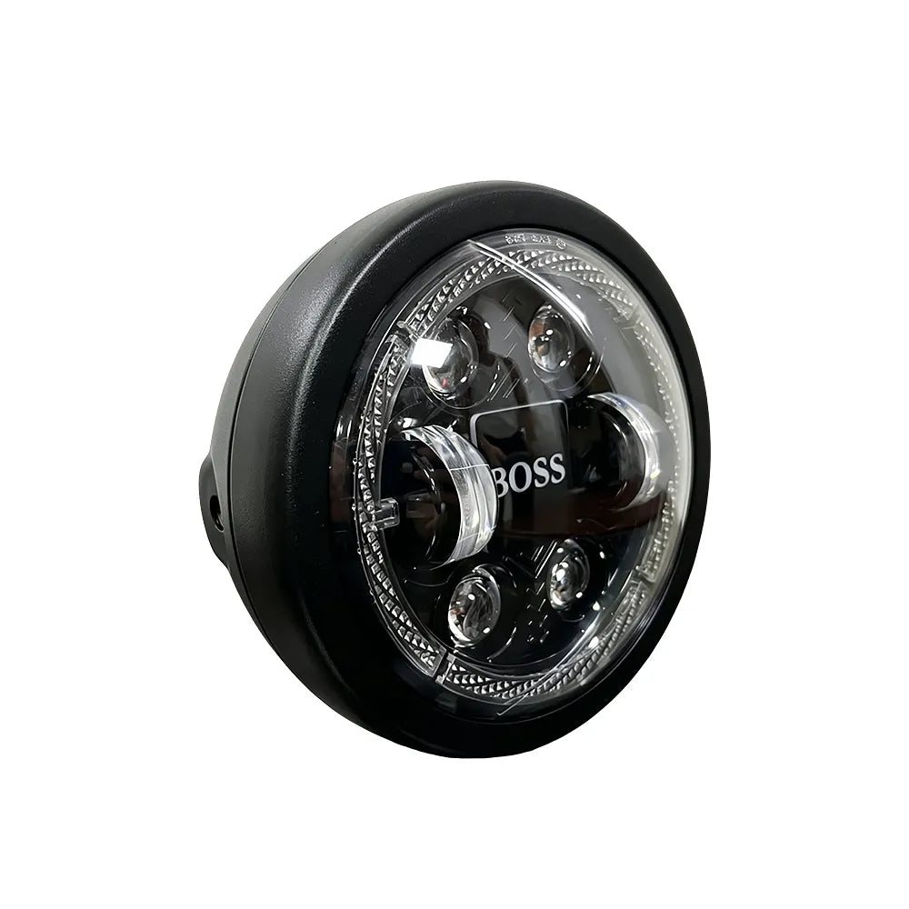 5.75 Inch 4-Lens BOSS Logo Turn Signal LED Headlight HL5.75-3022