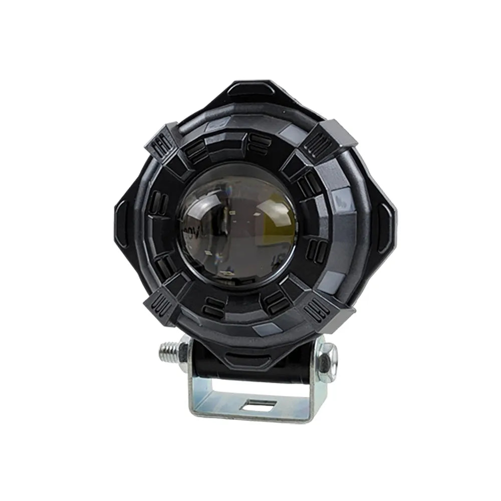 Hexagon RGB LED Motorcycle Spotlight SL-3007