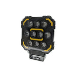 Square Yellow DRL Aluminum LED Work Light 8004