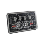 5 Inch Dual Lens Signal CG125 Square Headlight HL5-7004