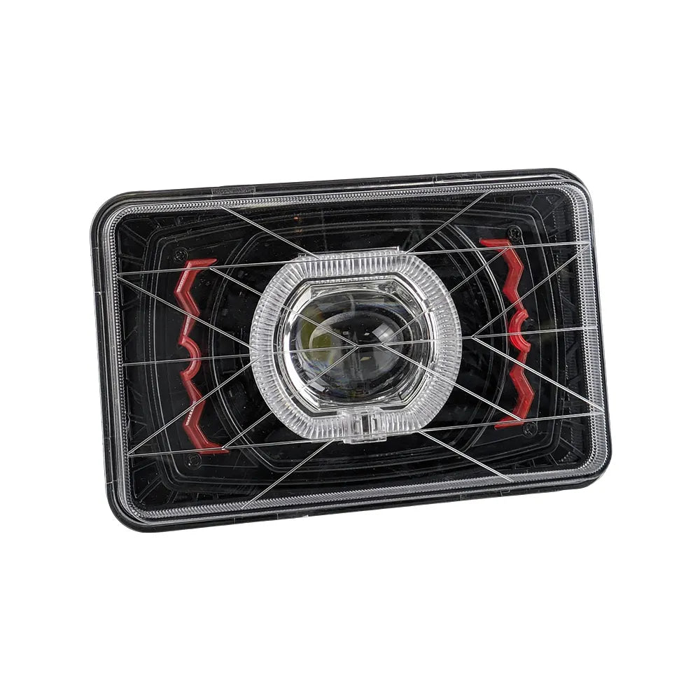 5 Inch Rectangular Dual-Color Moto Headlight HL5-7002