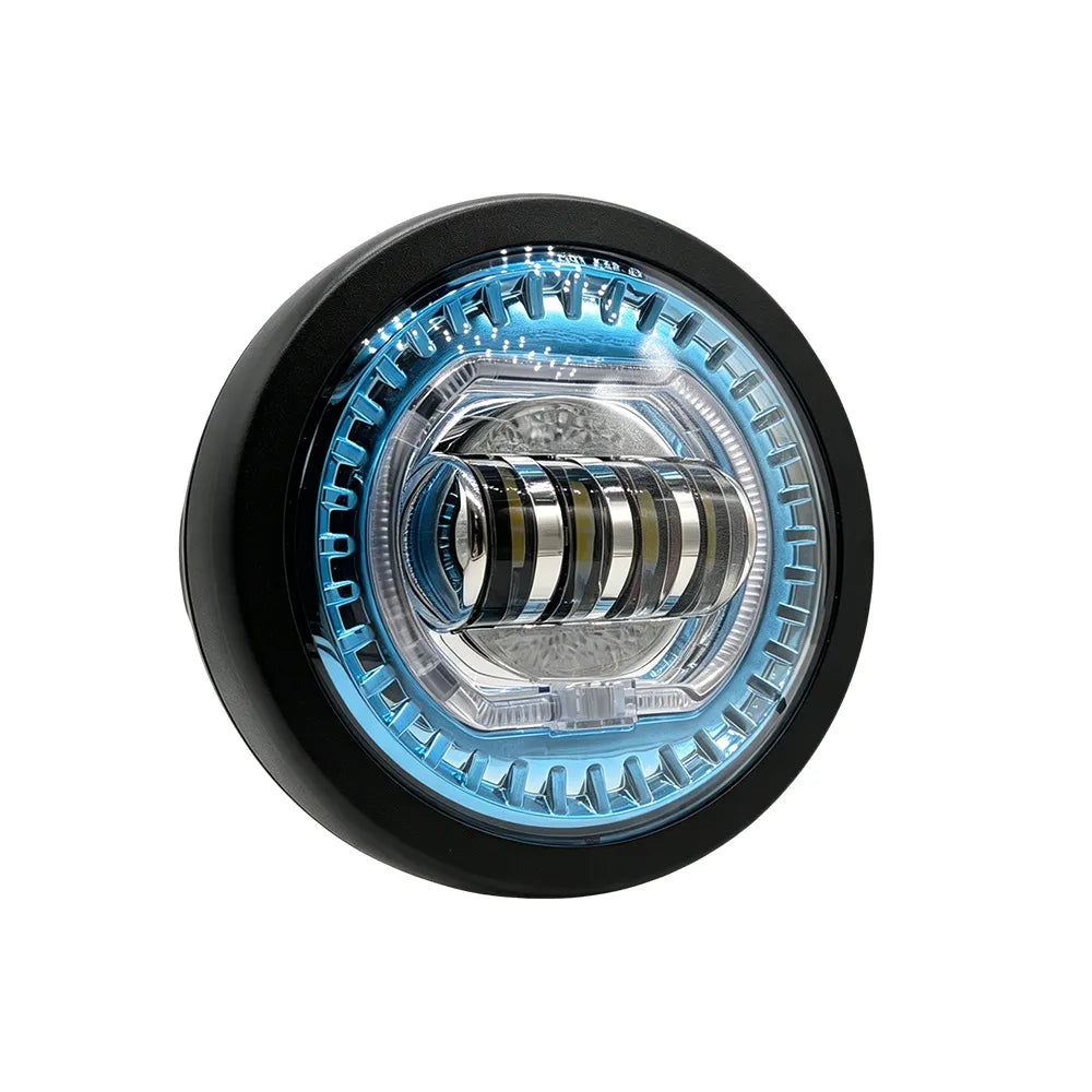 5.75 Inch Horizontal Strip RGB LED Headlight HL5.75-3015