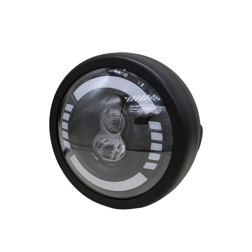 5.75 Inch Round Dual Ring LED Headlight HL5.75-3006