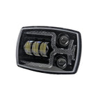4 Inch Stylized RGB Halo CG125 Square Headlight HL4-5005