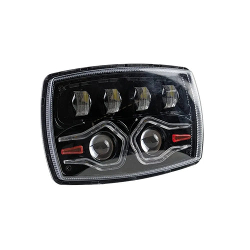 4 Inch Turn Signal Honda Moto Square Headlight HL4-5004